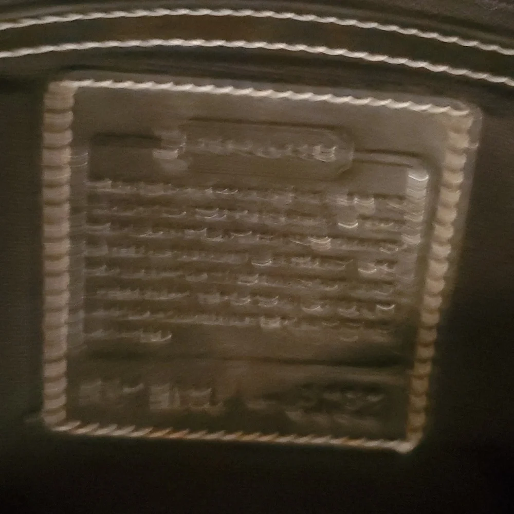 coach black satchel - Picture 2 of 2